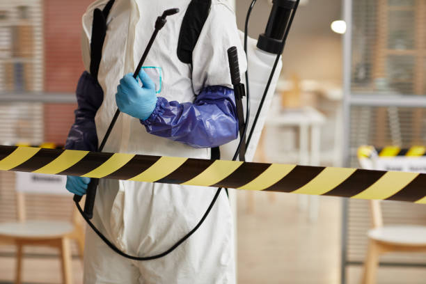 Professional Biohazard technician working in Brunswick, ME